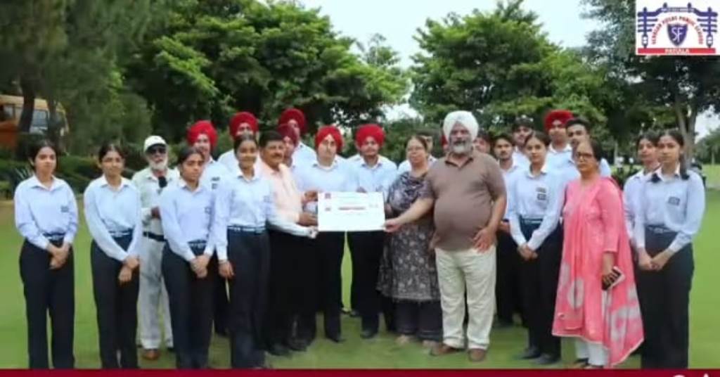 School where children are refreshed by giving natural oxygen three times  Surinder Singh Chadha
